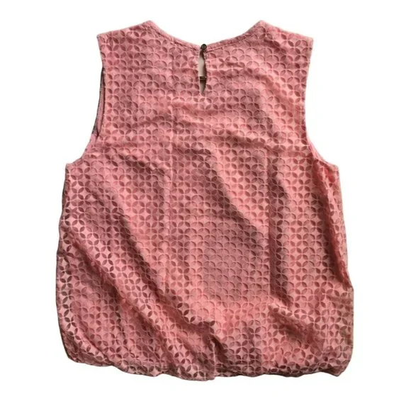 NWT Liz Claiborne Charleston Pink Sleeveless Blouse - Picture 3 of 8